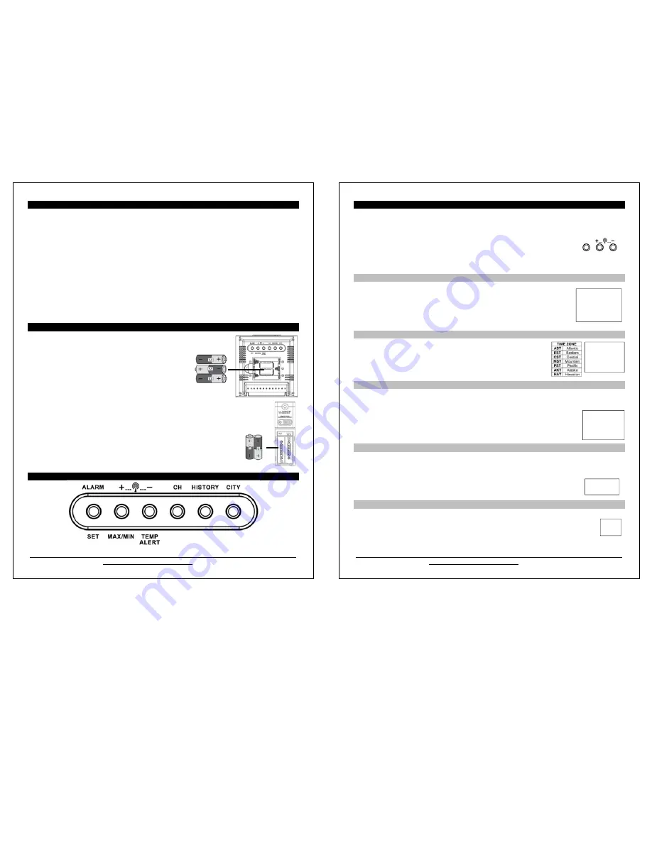 La Crosse 308-1451H Instruction Manual Download Page 2