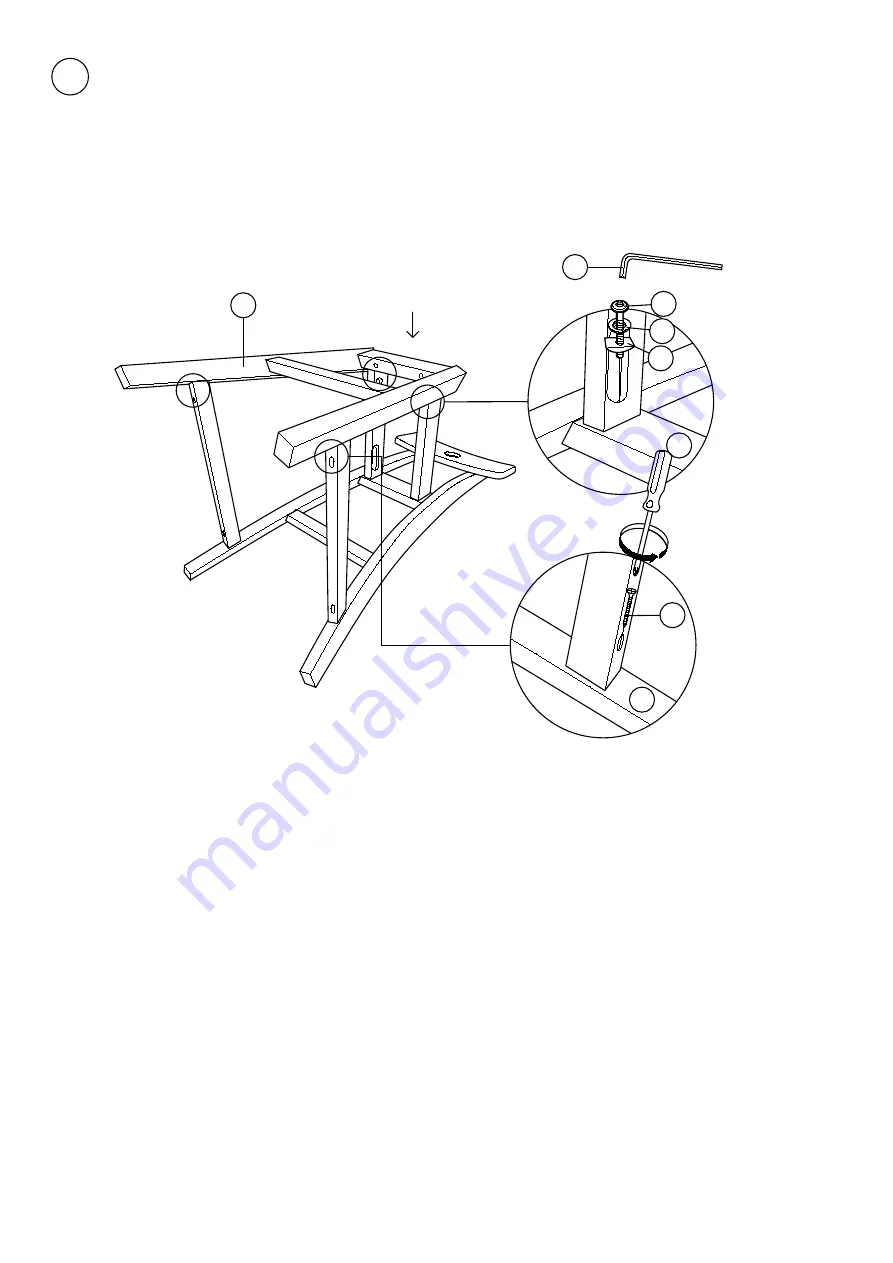 La Redoute INTERIEURS GJO662 Assembly Instructions Manual Download Page 5