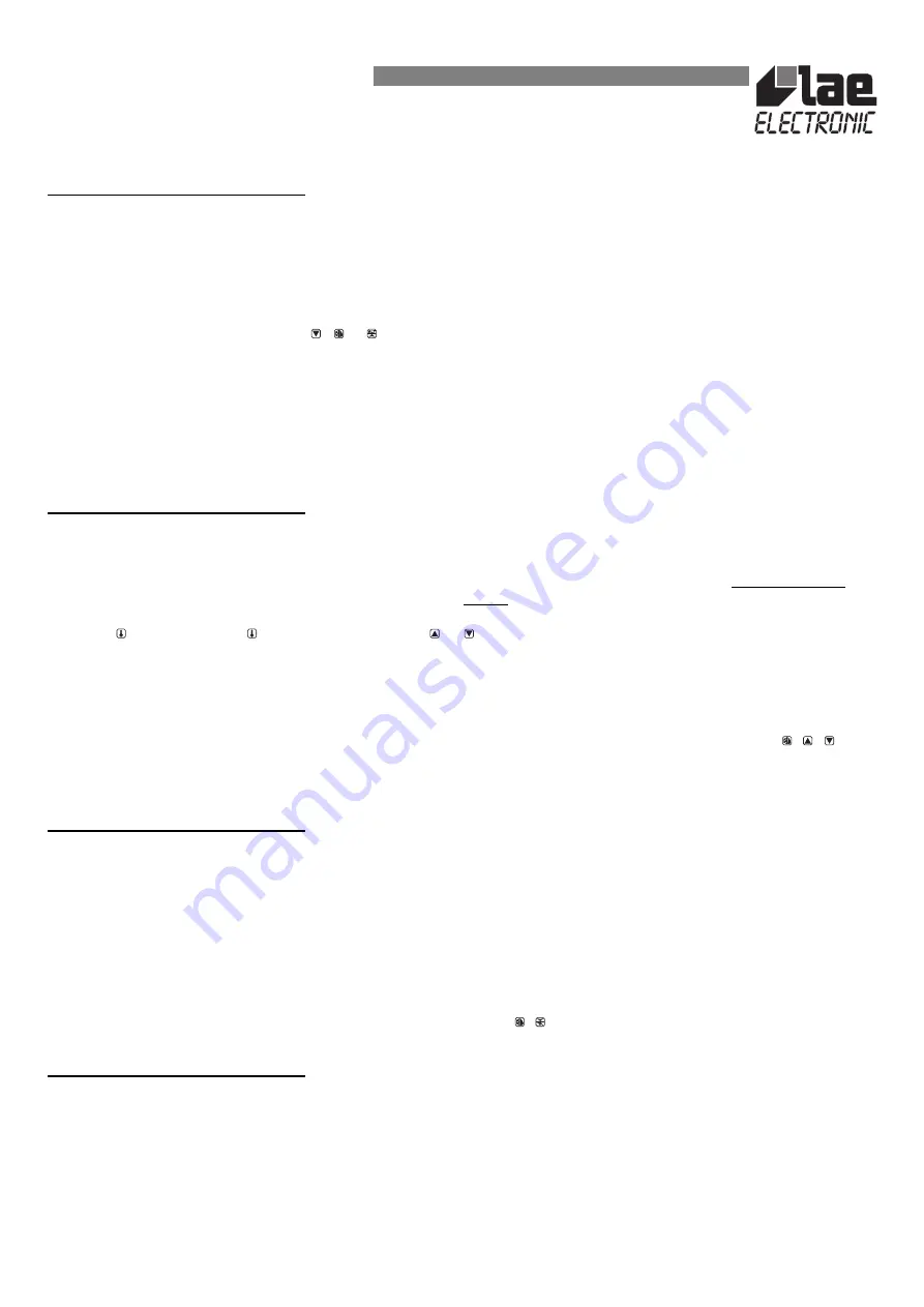 LAE electronic CDC122T1R2 Instructions For Installation And Use Download Page 2