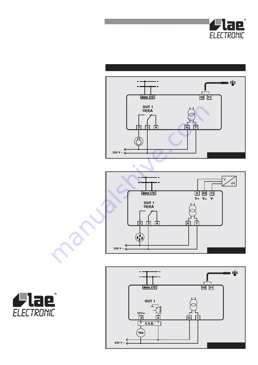 LAE electronic LTR15 Скачать руководство пользователя страница 5