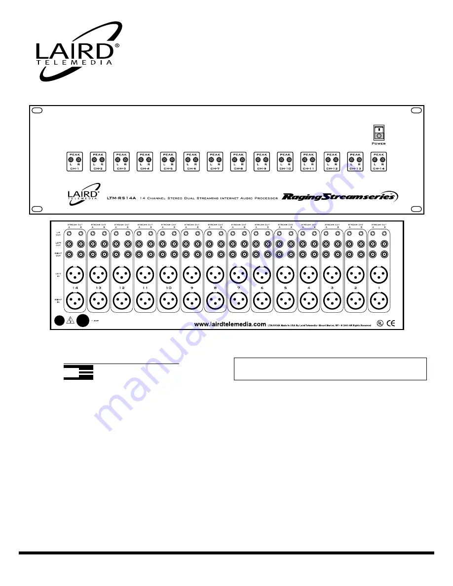 Laird LTM-RS14A User Manual Download Page 2