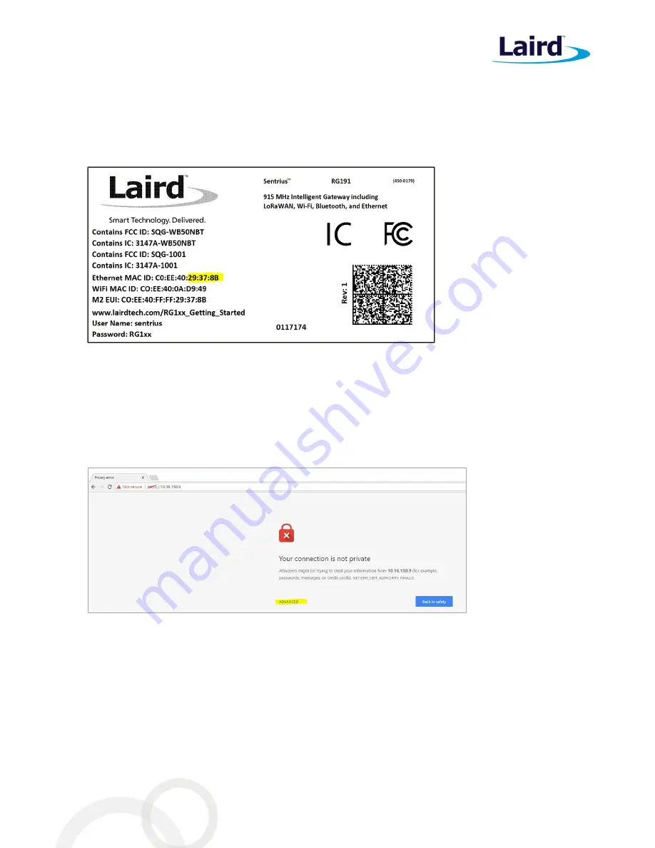 Laird RM186 Quick Start Manual Download Page 7