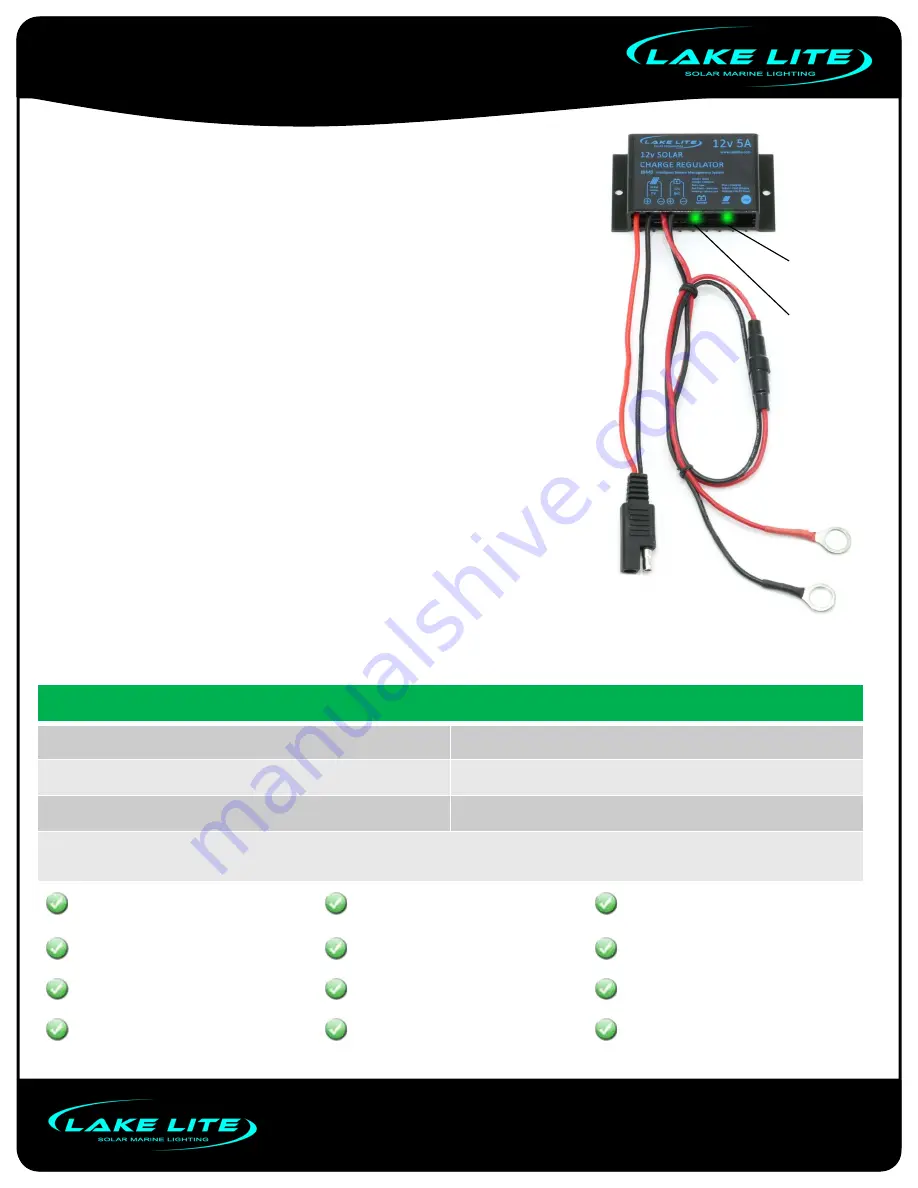 Lake Lite LL-REG-12v-5A-PB Скачать руководство пользователя страница 1