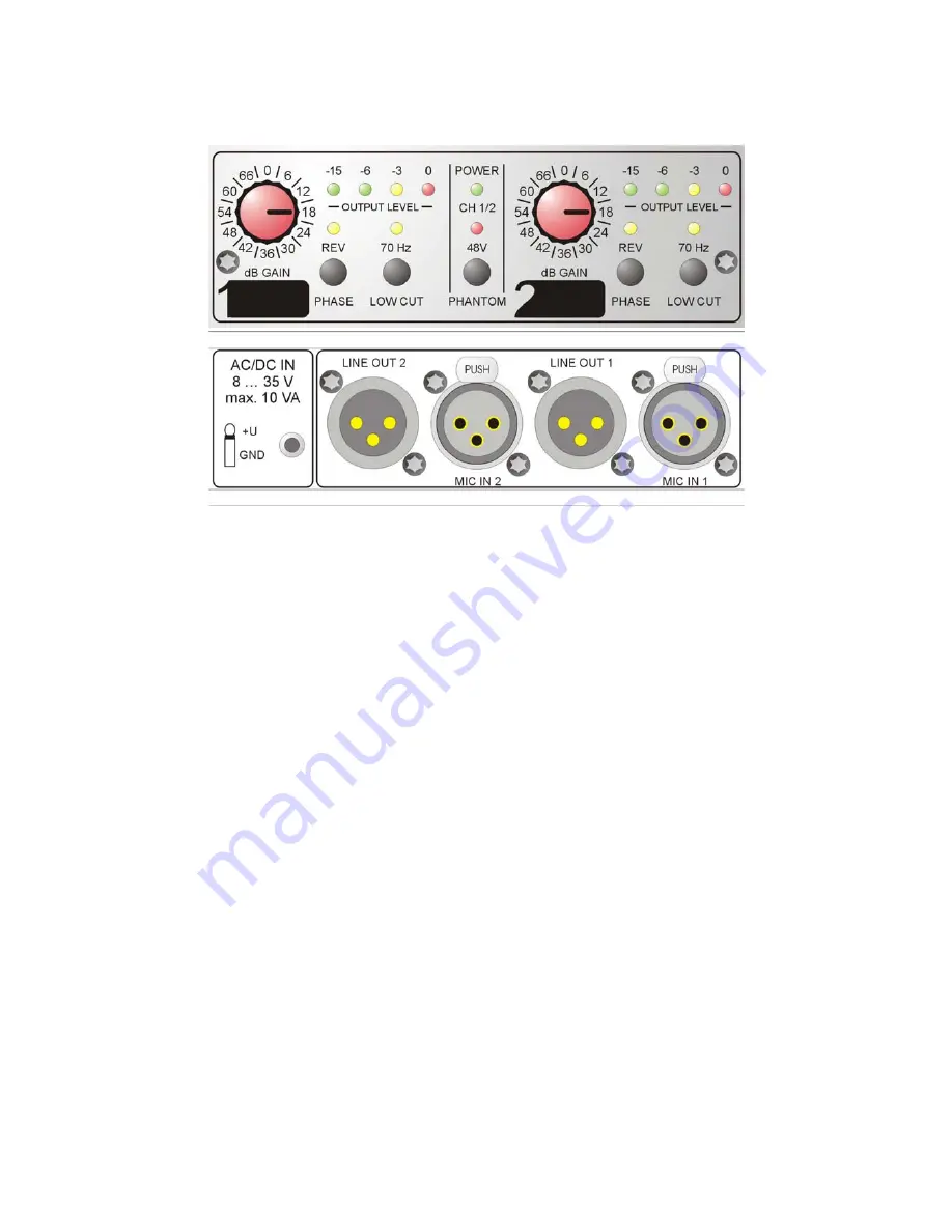 Lake People MIC-AMP F366-D User Manual Download Page 13