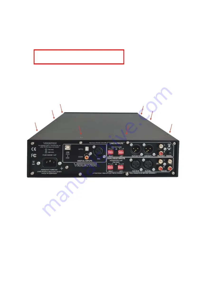 Lake People VIOLECTRIC DHA V590 User Manual Download Page 30