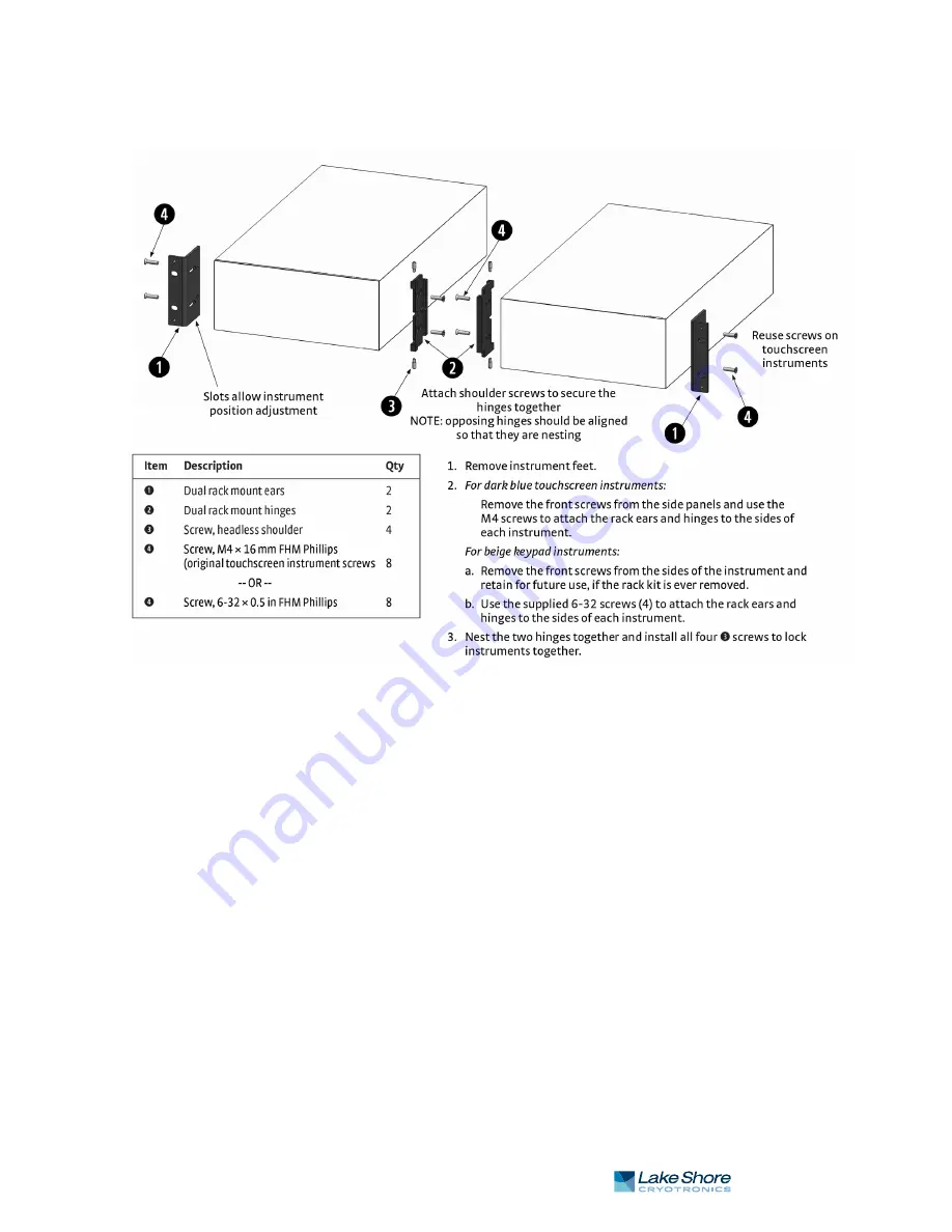 Lake Shore Cryotronics Measure Ready M91 FastHall User Manual Download Page 159