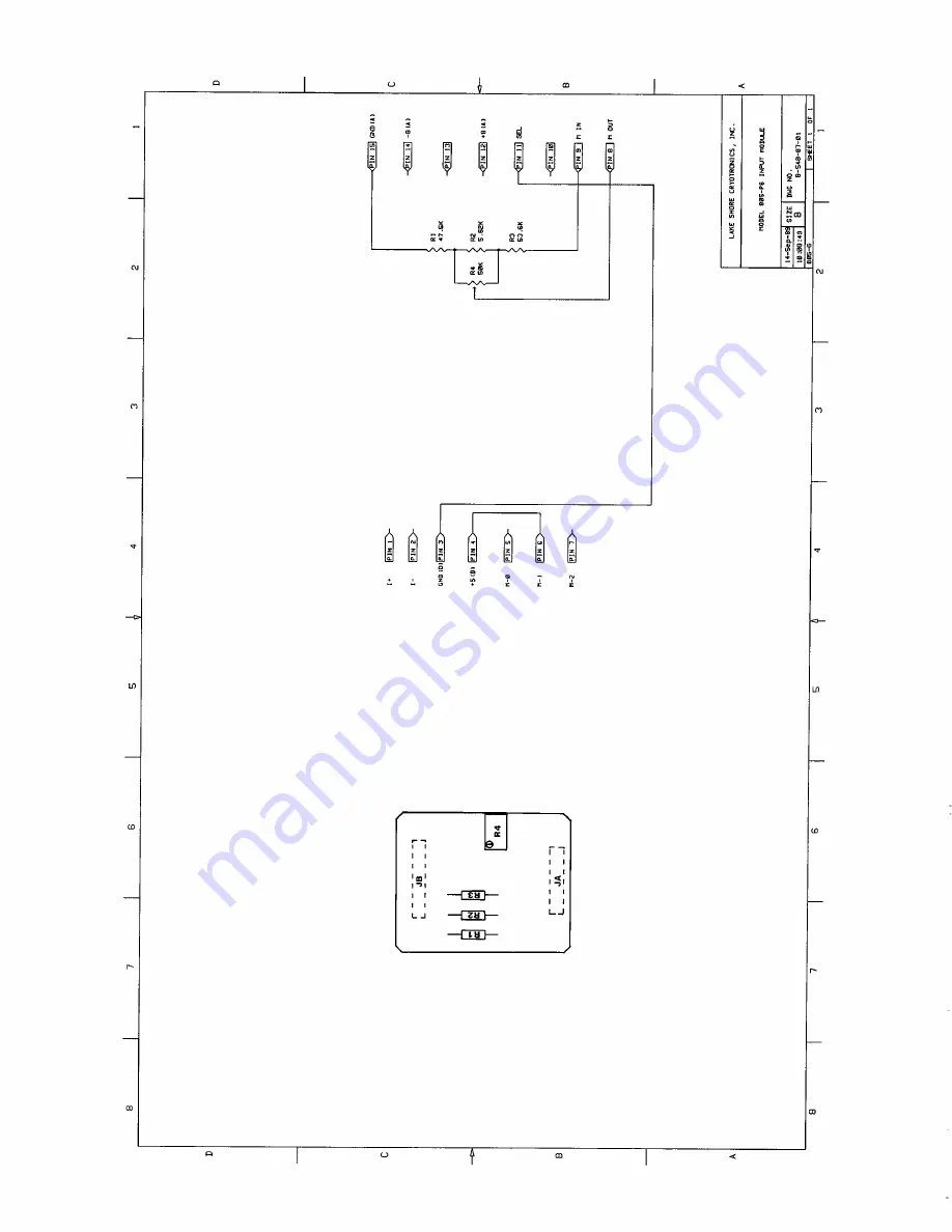 Lake Shore 805 User Manual Download Page 61