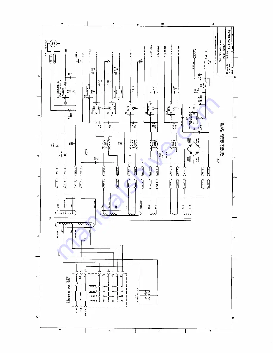 Lake Shore 805 User Manual Download Page 64