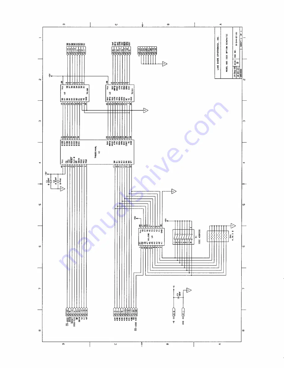 Lake Shore 805 User Manual Download Page 89