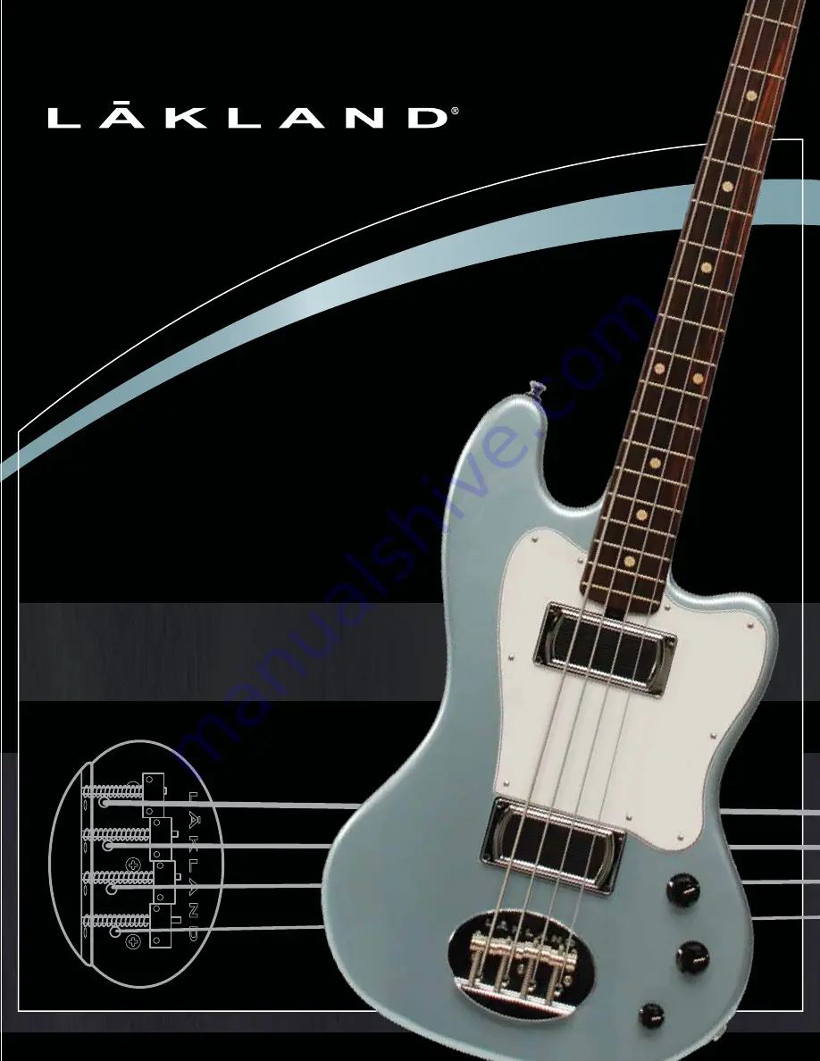 Lakland 44-01 Basses Brochure Download Page 1