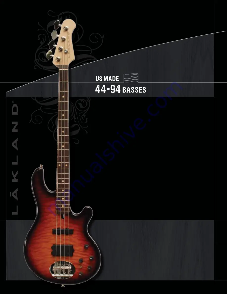 Lakland 44-01 Basses Скачать руководство пользователя страница 4