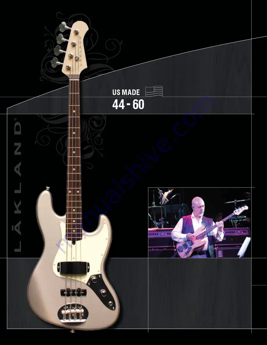 Lakland 44-01 Basses Скачать руководство пользователя страница 8