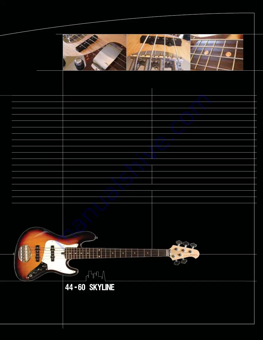 Lakland 44-01 Basses Скачать руководство пользователя страница 9