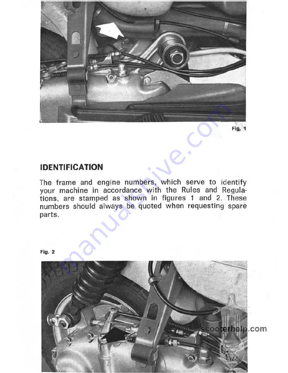 Lambretta 125 dl Instruction Booklet Download Page 5