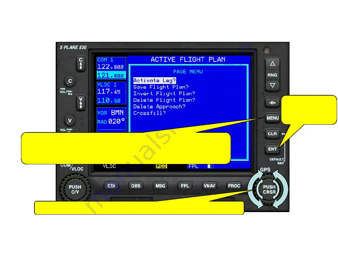 Laminar Research X-Plane 530 Quick Reference Download Page 14