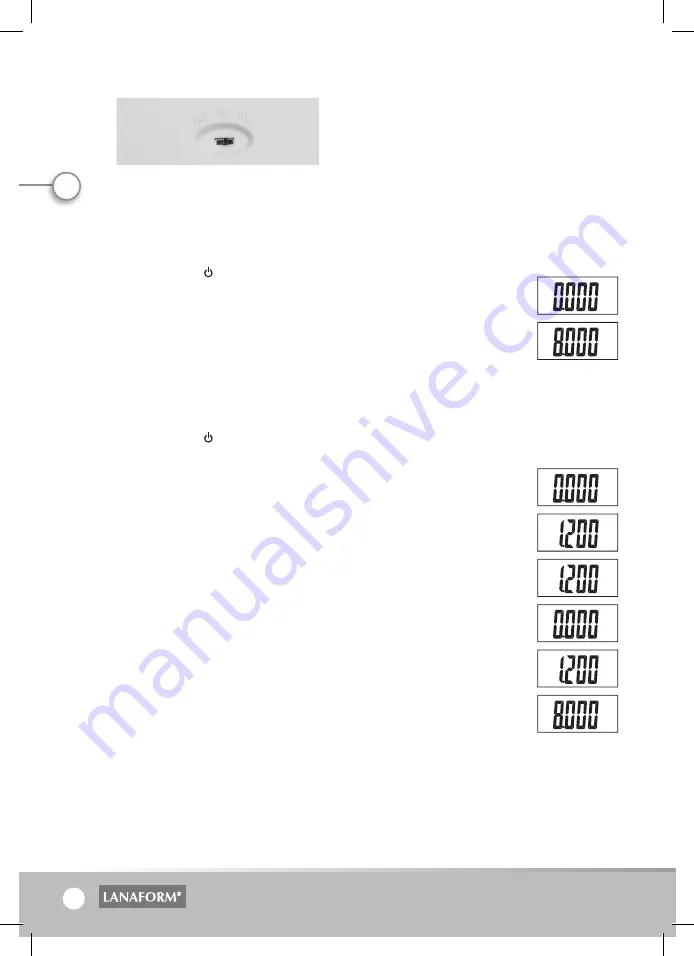 Lanaform Baby Scale Instructions For Use Manual Download Page 12