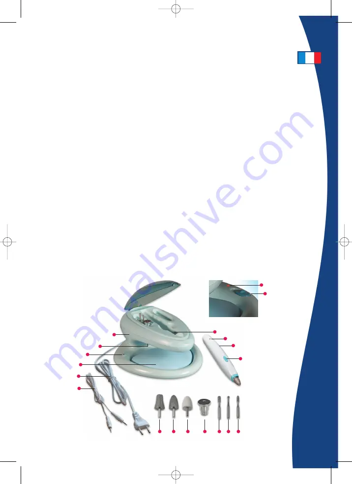 Lanaform DE LUXE MANI UV Manual Download Page 3