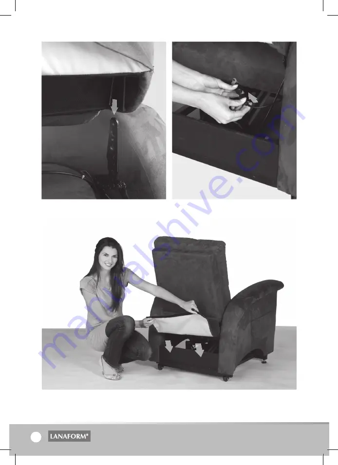 Lanaform Magic Sofa Manual Download Page 2