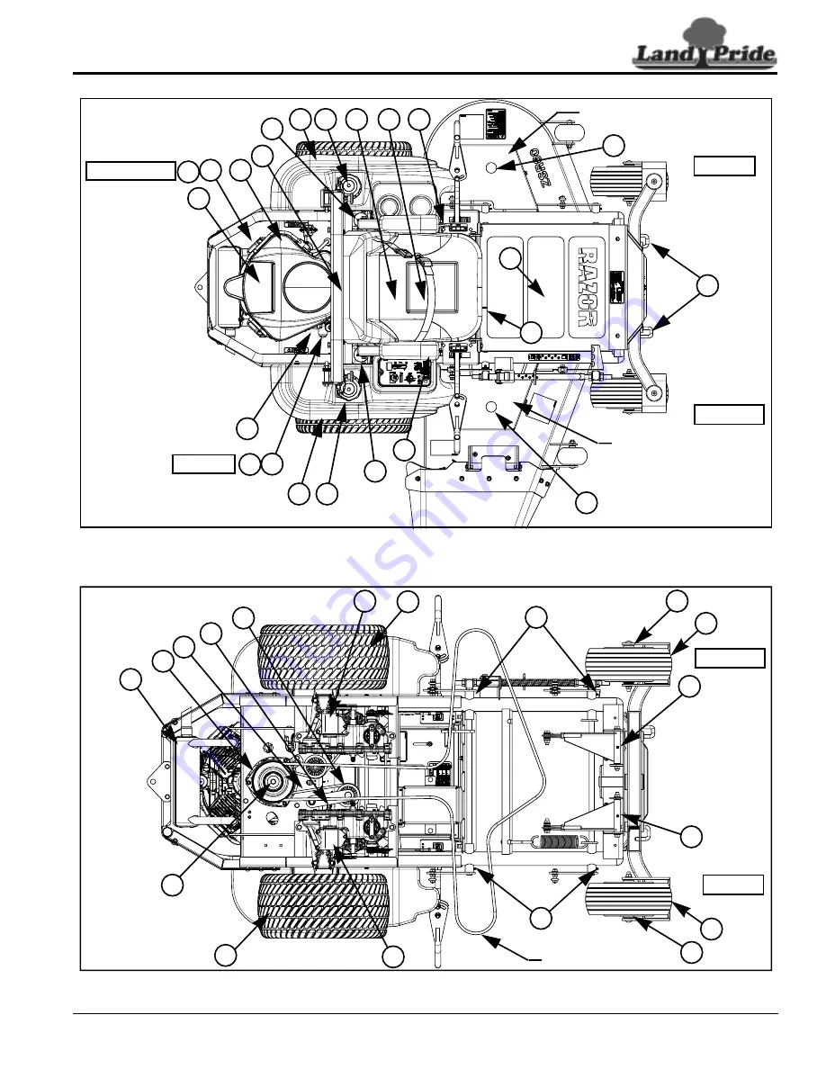 Land Pride Accu-Z Razor Z48 Скачать руководство пользователя страница 37