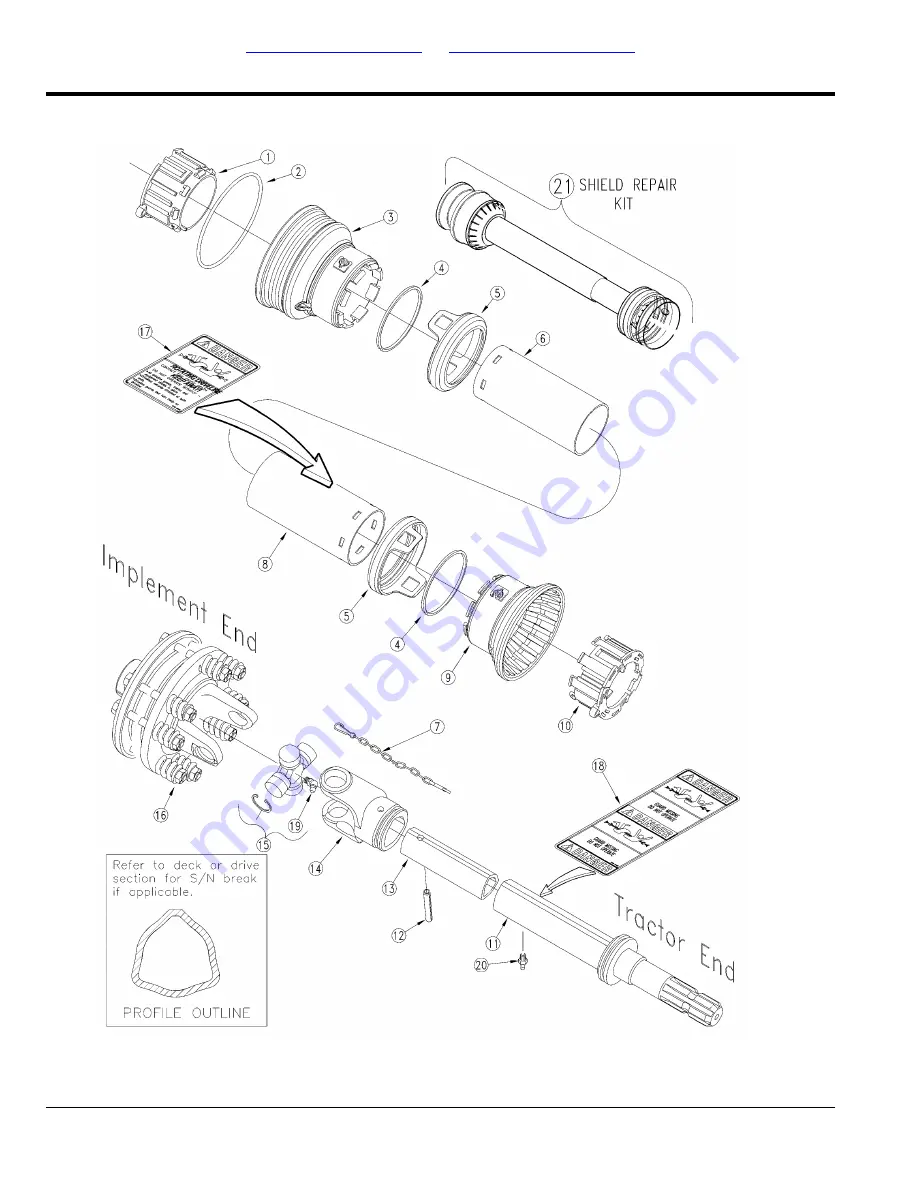 Land Pride RCR2510 Series Parts Manual Download Page 38