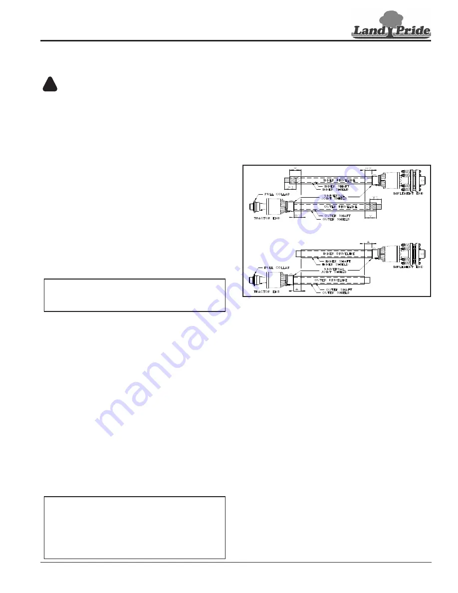 Land Pride RCR2660 Operator'S Manual Download Page 15