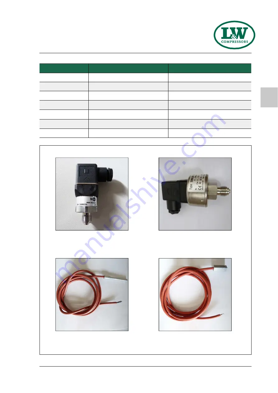 L&W Compressors LW 230 ES Operating Instructions Manual Download Page 94