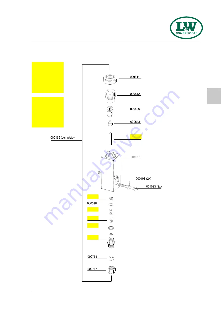 L&W Compressors LW 300 EC III Operating Instructions Manual Download Page 133