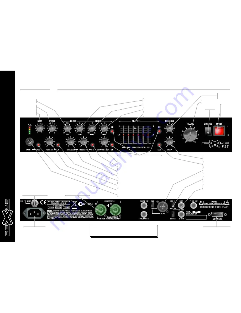 Laney Nexus FET Скачать руководство пользователя страница 19