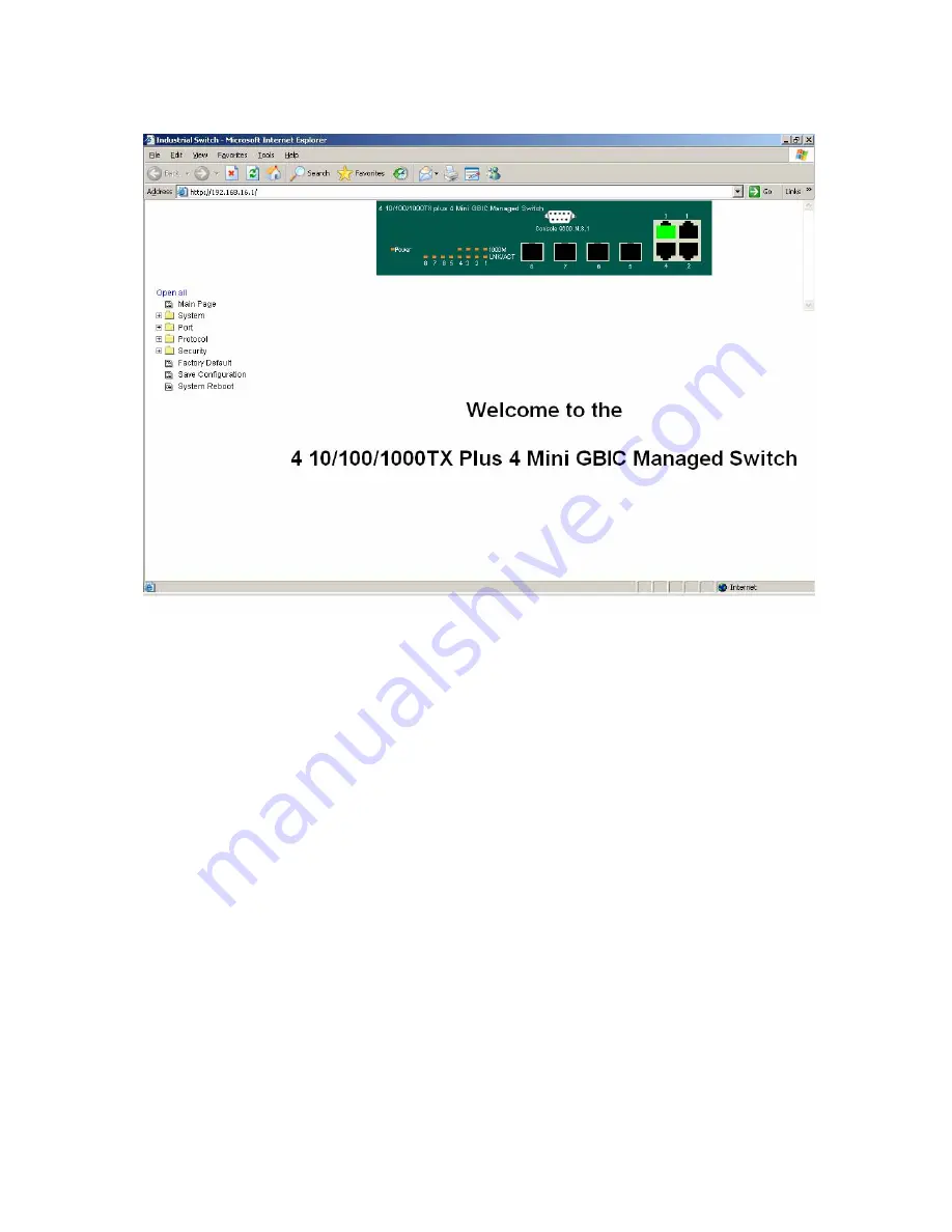 Lantech LGS-2404 User Manual Download Page 47