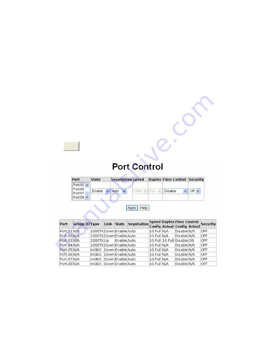 Lantech LGS-2404 User Manual Download Page 62