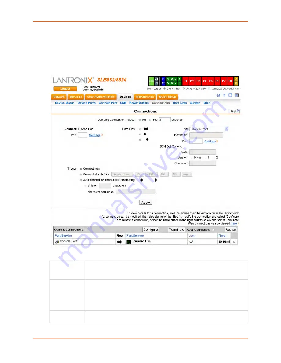 Lantronix 100-120 VAC SLB Скачать руководство пользователя страница 183