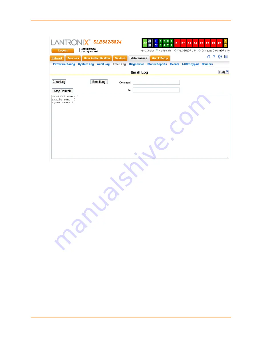 Lantronix 100-120 VAC SLB User Manual Download Page 236