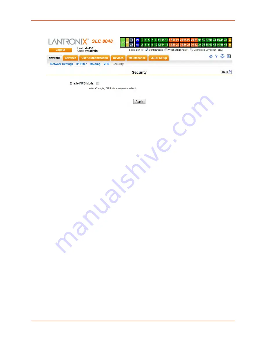 Lantronix SLC 8000 Series User Manual Download Page 104