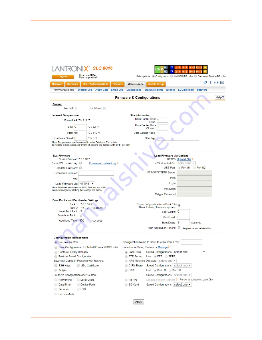 Lantronix SLC 8000 Series User Manual Download Page 296