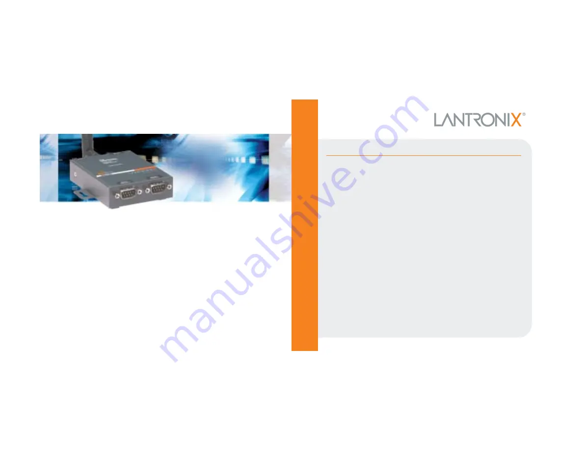 Lantronix WIBOX 2100 Quick Start Manual Download Page 2