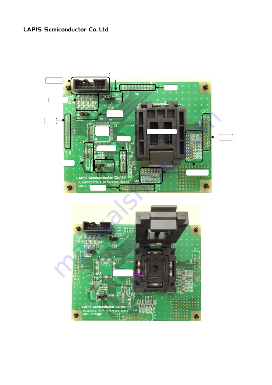 LAPIS Semiconductor ML620Q151A User Manual Download Page 6