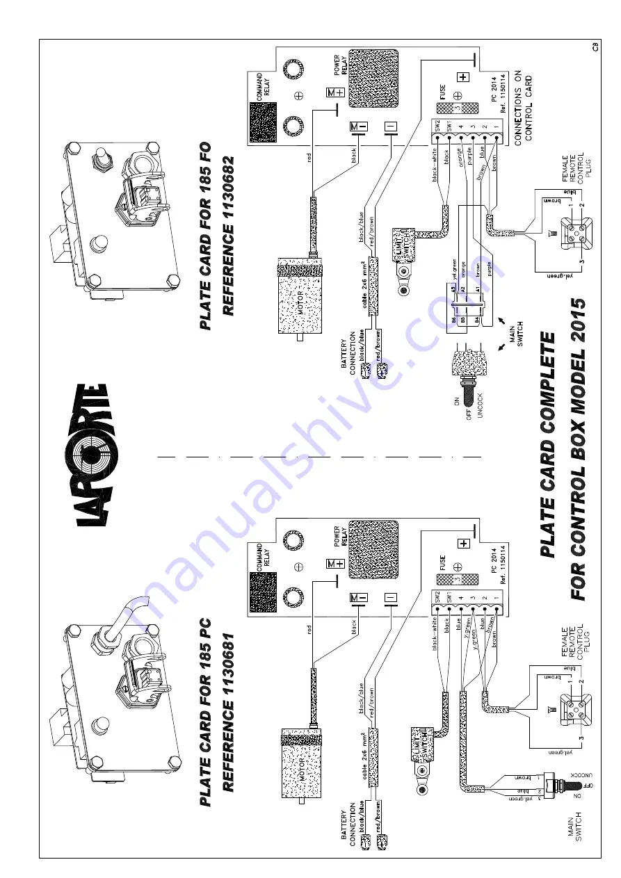 LAPORTE 185 SKEET 12C Owner'S Manual Download Page 15