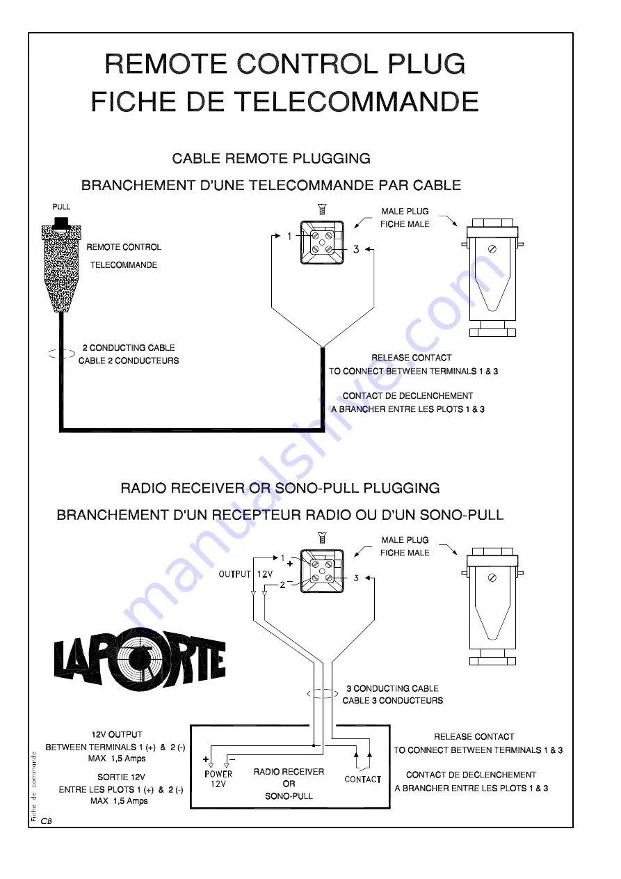 LAPORTE 185 SKEET 12C Owner'S Manual Download Page 19