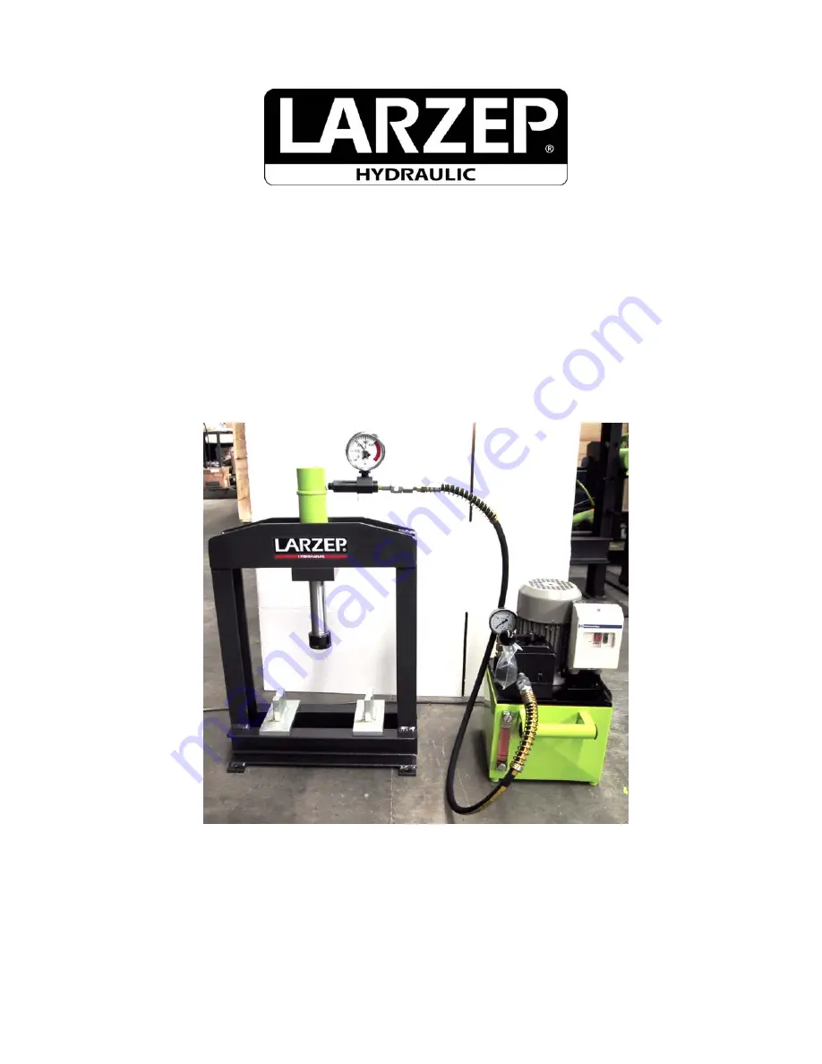 Larzep ECE01115 Instruction Manual Download Page 1