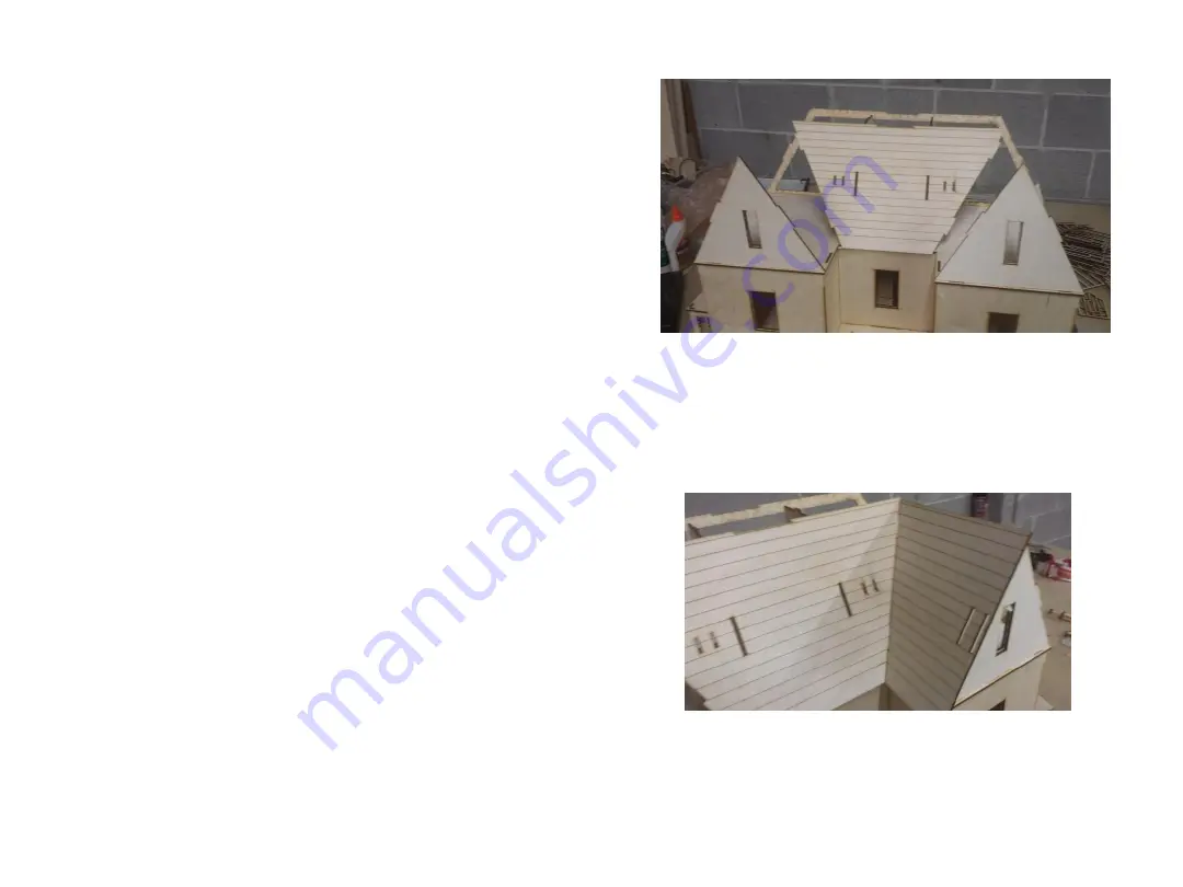 Laser Dollhouse Designs Kristiana Tudor Assembly Instructions Manual Download Page 14