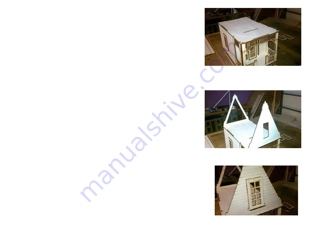 Laser Dollhouse Designs Little Ann Assembly Instruction Quick Start Manual Download Page 8