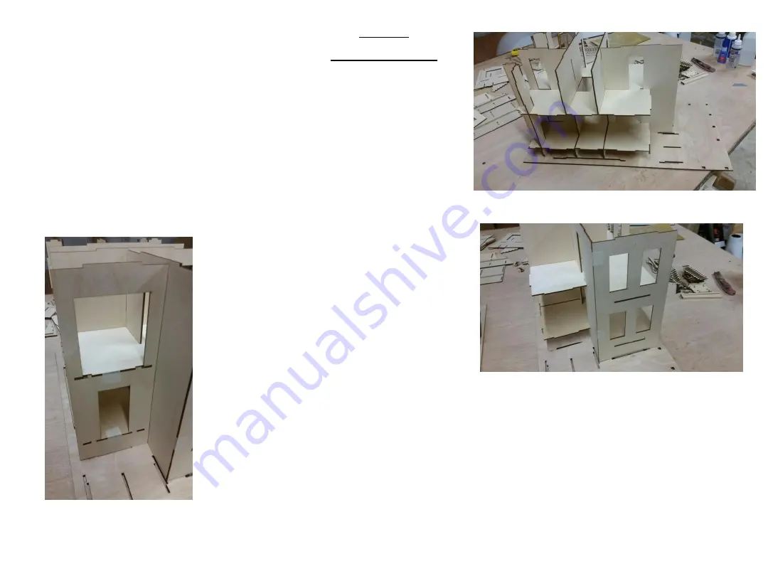 Laser Dollhouse Designs Stansfield Victorian Dollhouse Скачать руководство пользователя страница 31