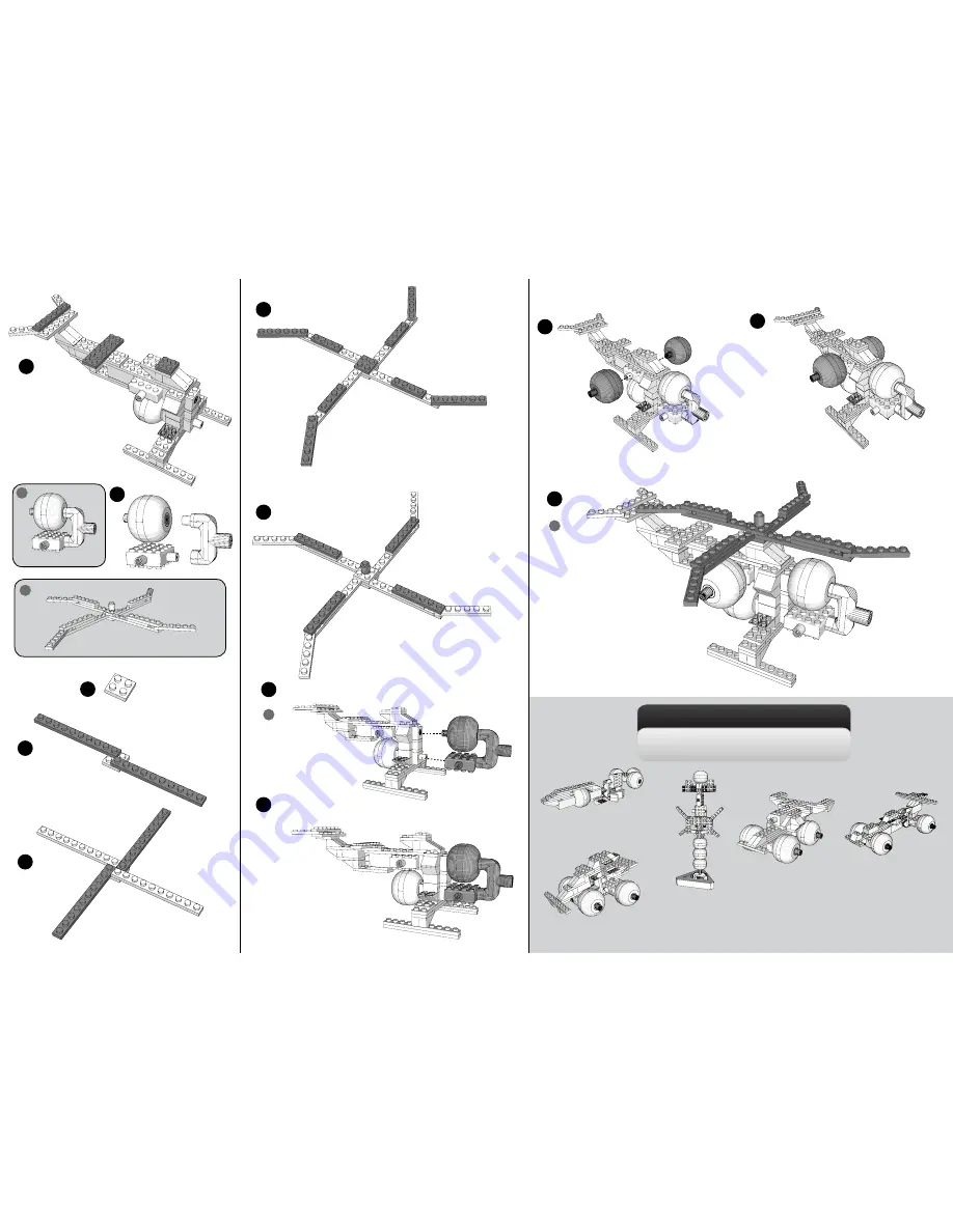 Laser Pegs 1270 Скачать руководство пользователя страница 4