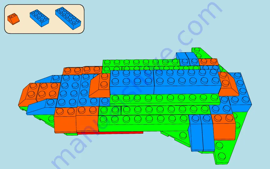 Laser Pegs 9570684 Скачать руководство пользователя страница 35