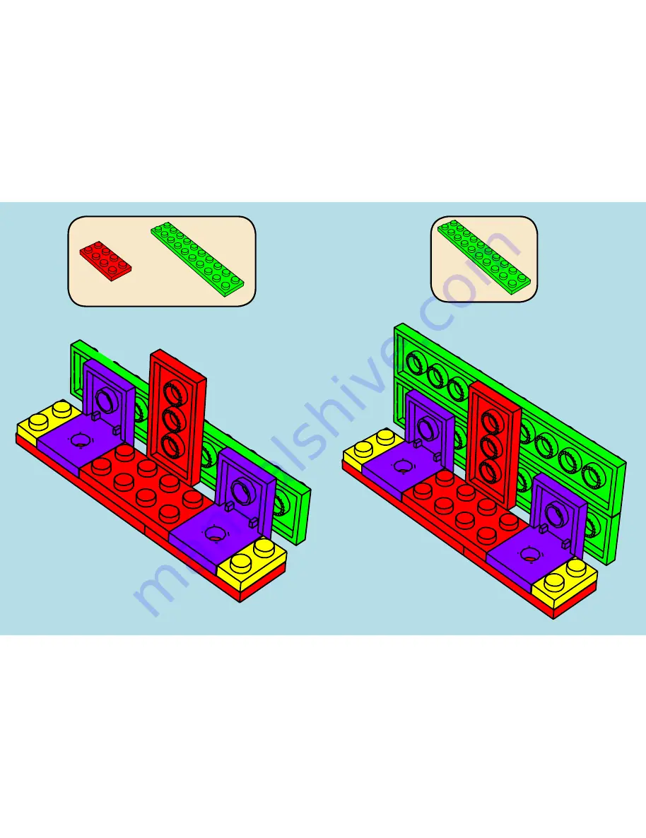 Laser Pegs EARTHMOVER RN 2170B Manual Download Page 4