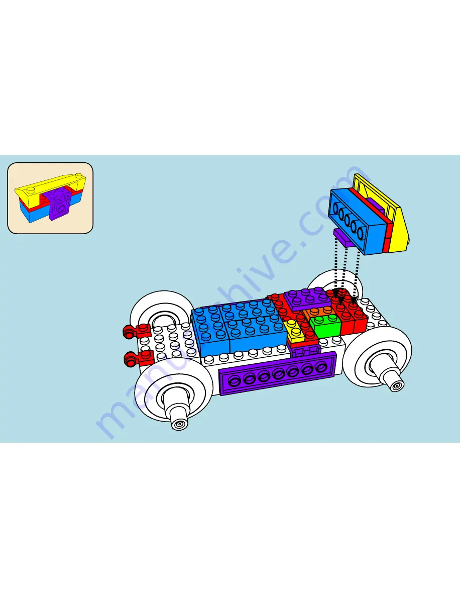 Laser Pegs Excavator PB 1420B Manual Download Page 21