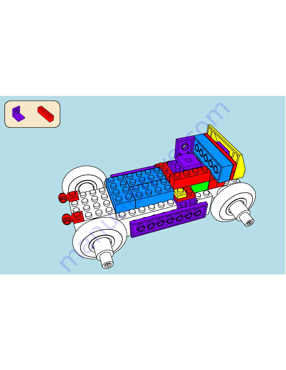 Laser Pegs Excavator PB 1420B Manual Download Page 23