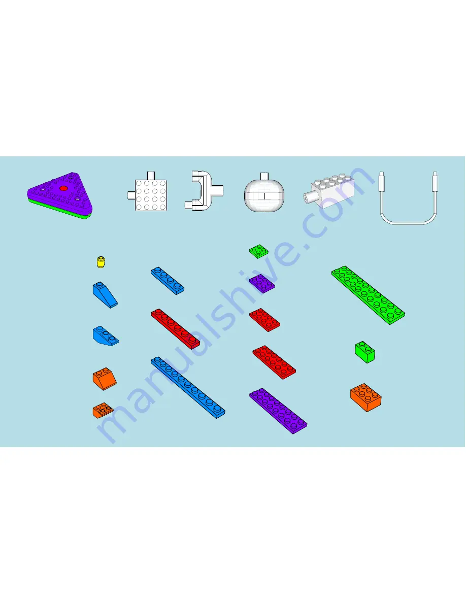 Laser Pegs G1270B Instruction Manual Download Page 21