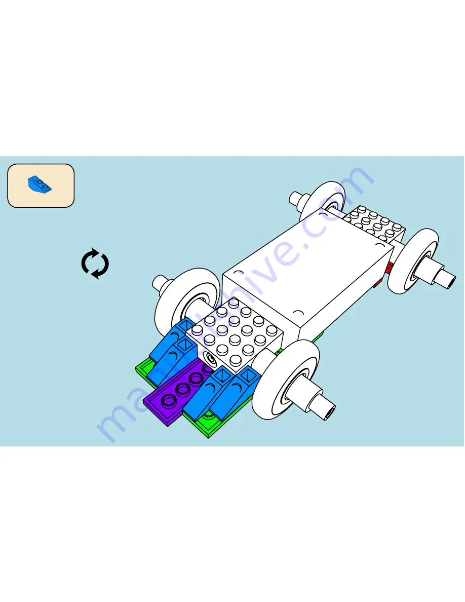 Laser Pegs LAND SPEED RECORD PB 1410B Manual Download Page 6