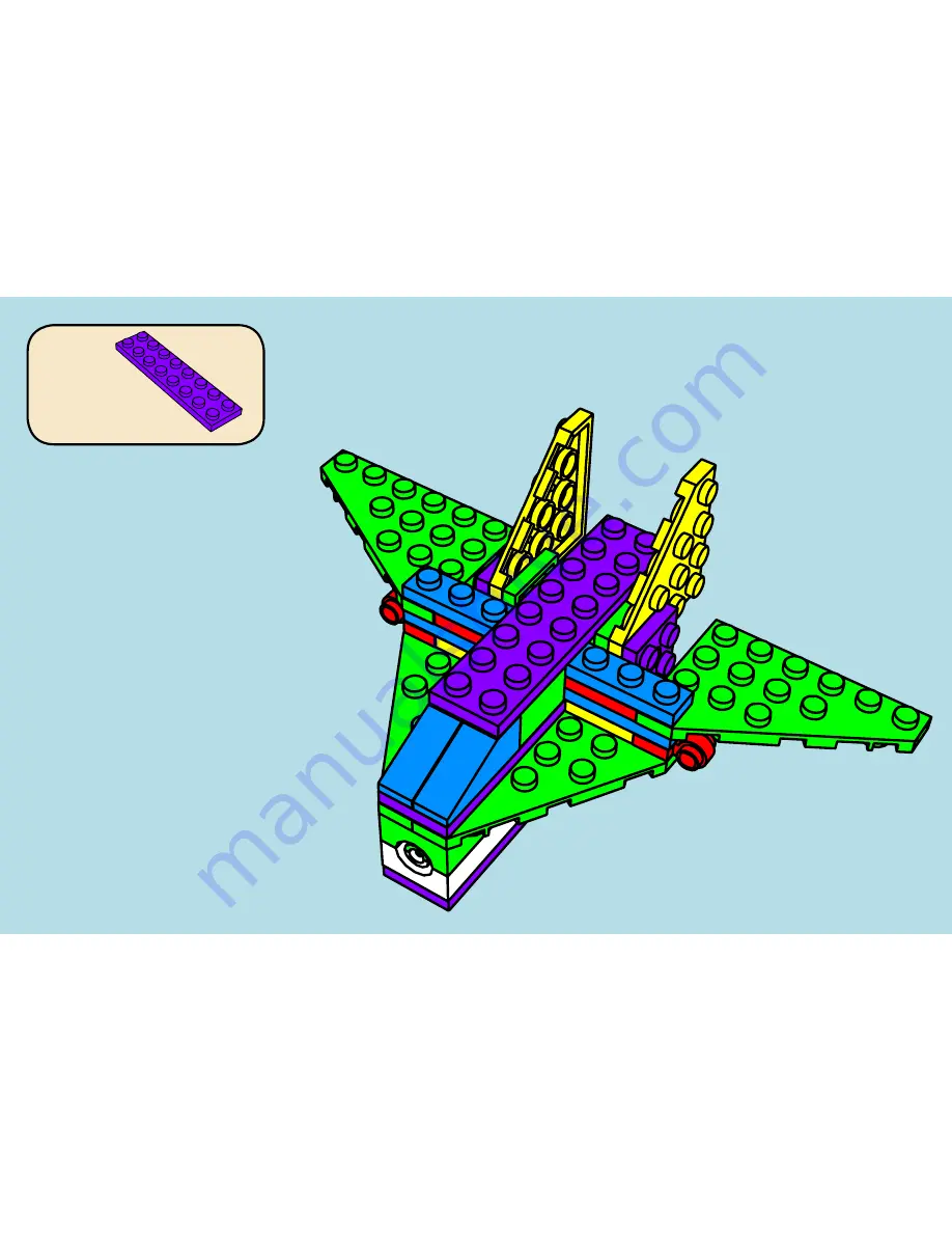 Laser Pegs MPS 100B Скачать руководство пользователя страница 8